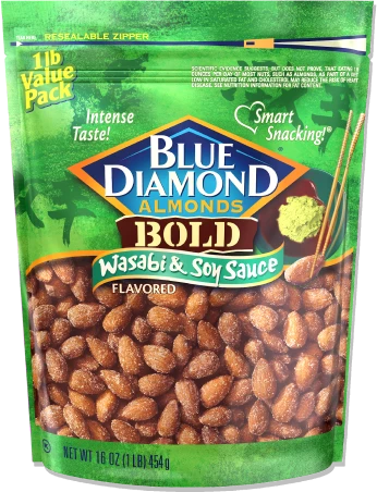 Wasabi & Soy Sauce Almonds